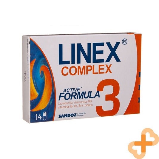 LINEX Complex Lactobacillus Rhamnosus GG Complex Vitamin B1 B2 B6 - NutriGlobal