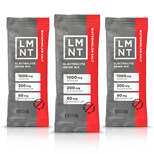 LMNT Keto Electrolyte Powder Packets | Paleo Hydration Powder | No Sugar, No Artificial - NutriGlobal