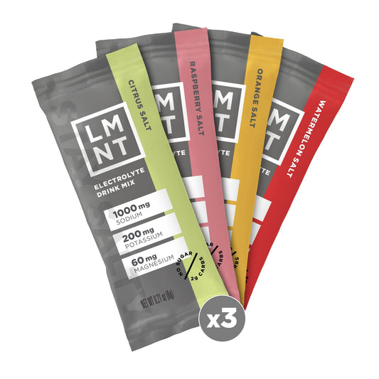 LMNT Zero Sugar Electrolytes - Variety Pack | Drink Mix | 12-Count - NutriGlobal
