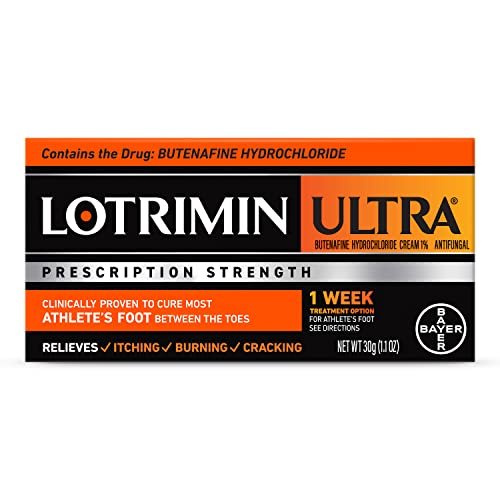 Lotrimin Ultra 1 Week Athlete's Foot Treatment - Antifungal Cream, 30 Gram - NutriGlobal