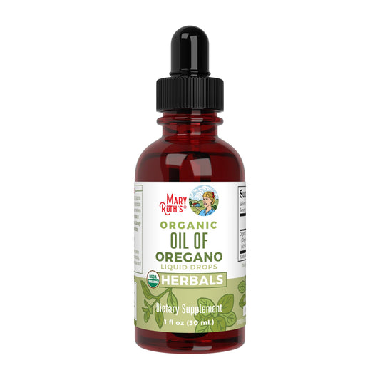 MaryRuth Organics Oregano Oil Drops | 6 Month Supply | USDA Organic Oil of Oregano Liquid | Herbal Blend for Immune Support | Digestive Health | Overall Health - NutriGlobal