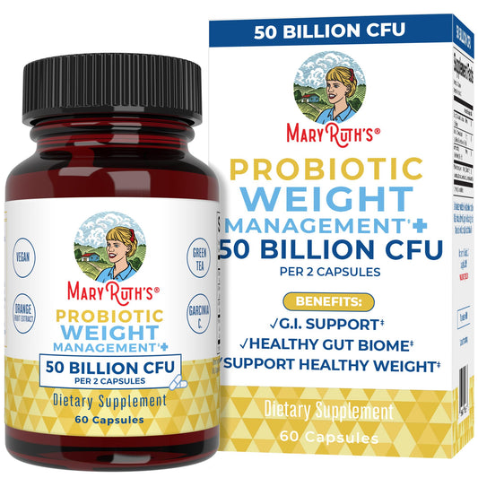 MaryRuth Organics Probiotics Capsule for Women & Men | Weight Management | Digestive - NutriGlobal