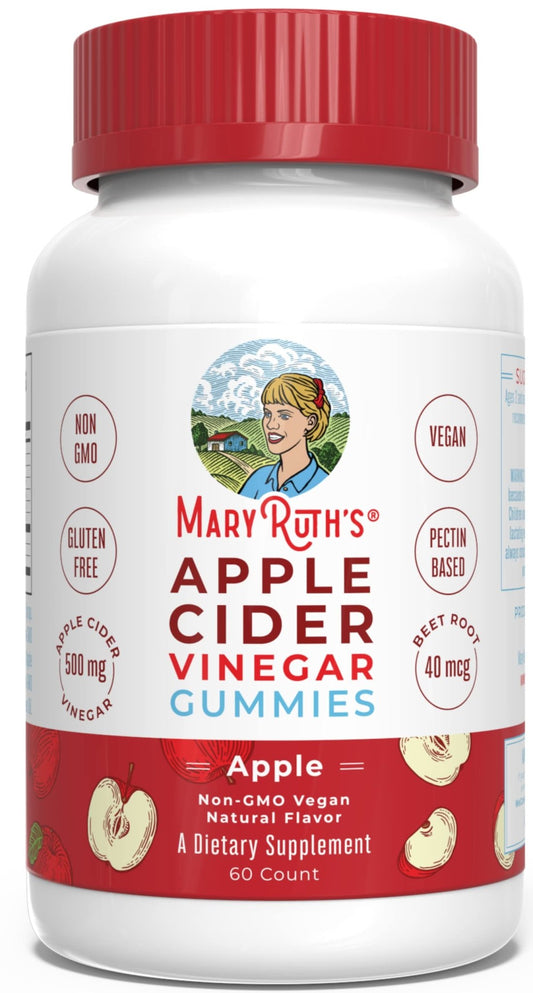 MaryRuth's Apple Cider Vinegar Gummies | ACV Gummies for Immune Support | Vegan - NutriGlobal