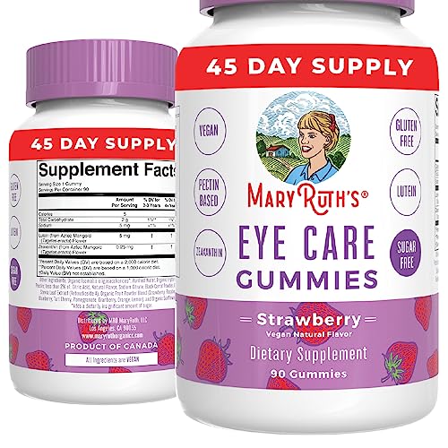MaryRuth's Eye Care Gummies | Zeaxanthin and Lutein | 45 Day Supply - NutriGlobal