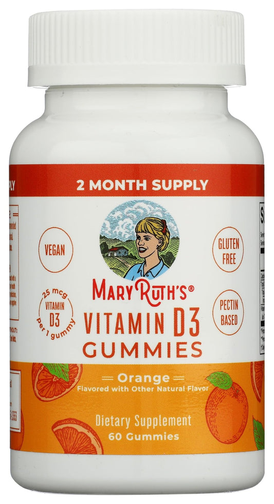 MARYRUTHS Vitamin D3 Orange - NutriGlobal