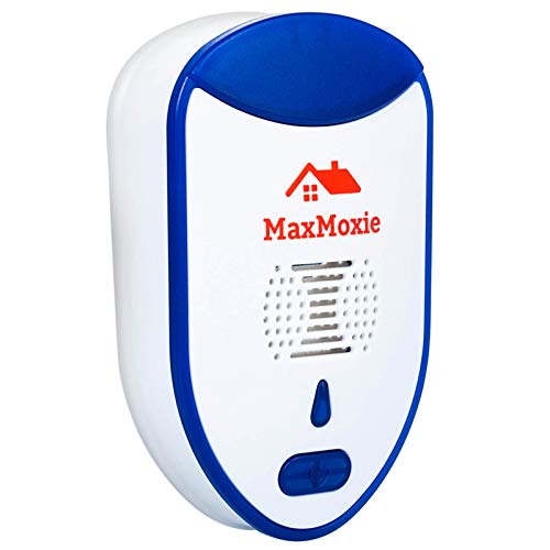 MaxMoxie Ultrasonic Pest Repeller, Humane Mice Control Electronic Insect - NutriGlobal
