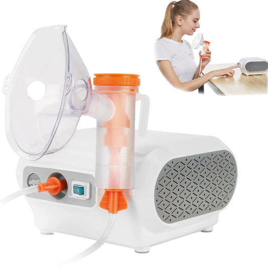 MAYLUCK Portable Compressor Nebulizer, Nebulizer Machine with 1 Set - NutriGlobal