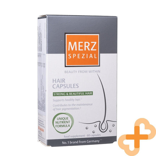 MERZ SPEZIAL Hair 60 Capsules Supplement for Strong and Beautiful Hair - NutriGlobal