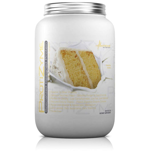 Metabolic Nutrition | Protizyme | 100% Whey Protein Powder | High Protein, Low Carb - NutriGlobal