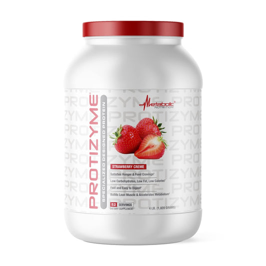 Metabolic Nutrition, Protizyme, 100% Whey Protein Powder, High Protein, Low Carb - NutriGlobal