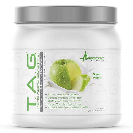 Metabolic Nutrition, TAG, Trans Alanyl Glutamine, 100% L-Glutamine Peptide Powder - NutriGlobal