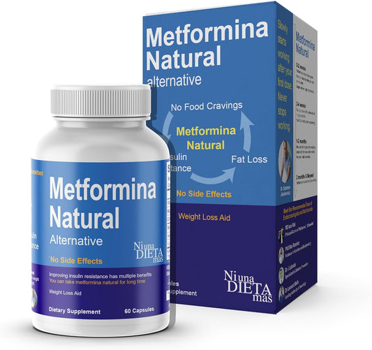 METFORMINA NATURAL - Fat & Glucose Metabolism Support - Dr Salomon - NutriGlobal