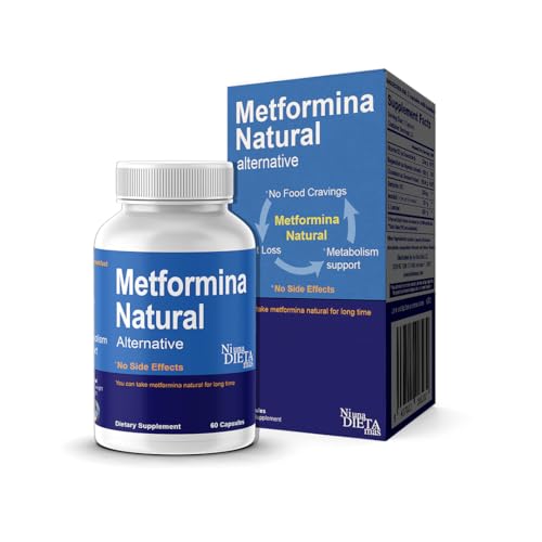METFORMINA Natural - Weight Loss Aid and Metabolism Support - Dr Salomon, 60 Cap - NutriGlobal