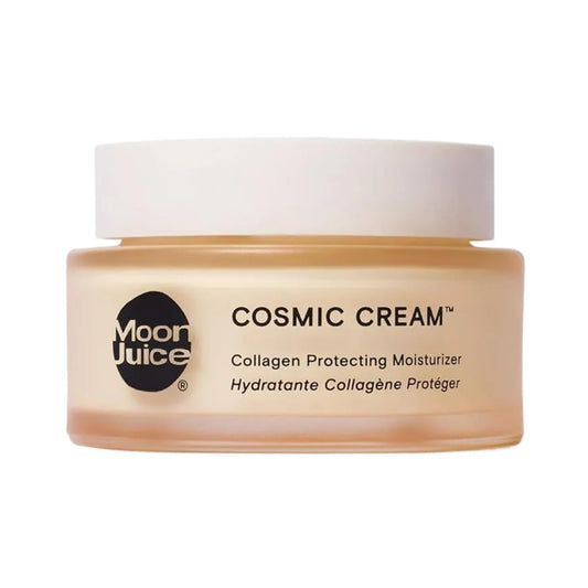 Moon Juice Cosmic Cream Vegan Collagen Protecting Moisturizer - Adaptogenic Dewy Face Lotion with Ashwagandha, Emollient Fatty Acids & Mushroom - Clean, Cruelty-Free & Sustainably-Sourced (1.7oz) - NutriGlobal
