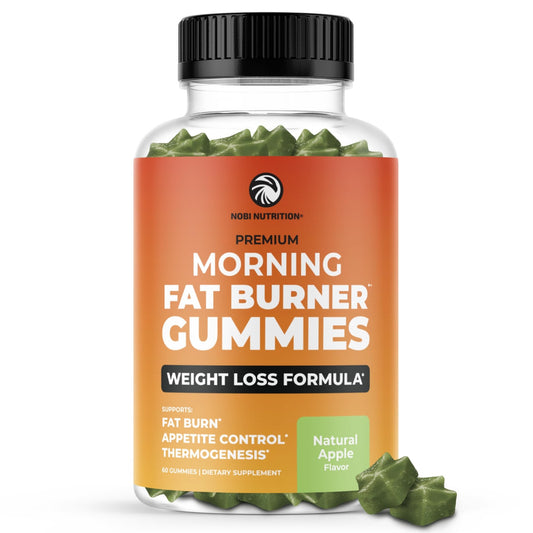 Morning Fat Burner Gummies for Weight Loss for Women & Men | Thermogenic Belly - NutriGlobal