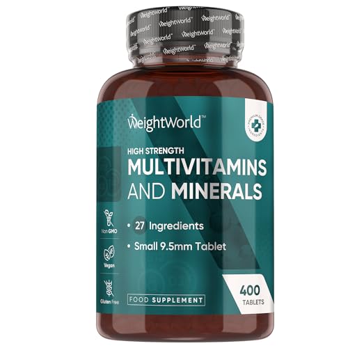 Multivitamin Tablets for Men & Women with 27 Active Multivitamins & Minerals Like Iron - NutriGlobal