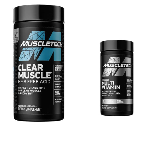MuscleTech Clear Muscle Post Workout Recovery | Muscle Builder for Men & Women - NutriGlobal