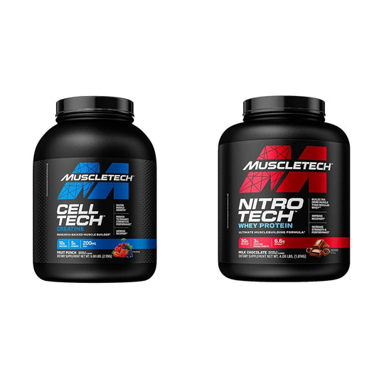 MuscleTech Creatine Monohydrate Powder Cell-Tech Creatine Powder & n Powder Nitro - NutriGlobal