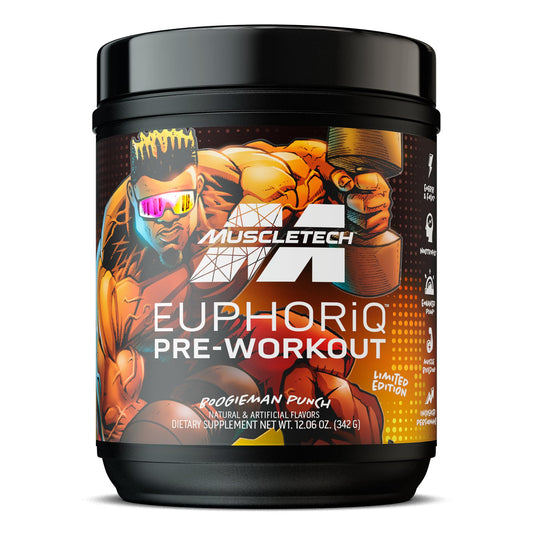 MuscleTech Pre Workout Powder EuphoriQ PreWorkout Smart Pre Workout Powder - NutriGlobal