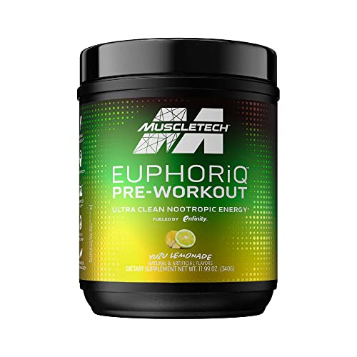 MuscleTech Pre Workout Powder EuphoriQ PreWorkout Smart Pre Workout Powder - NutriGlobal