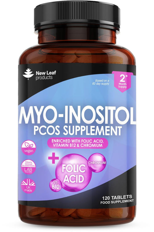 Myo-Inositol PCOS Supplement - Myo Inositol Tablets PCOS Supplement Enriched - NutriGlobal