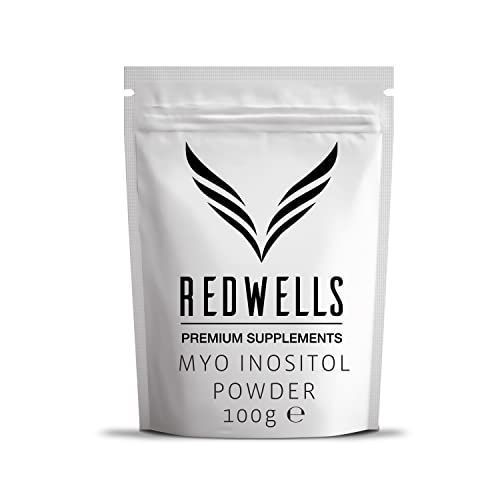 Myo Inositol Powder REDWELLS PCOS & Fertility GMO Free Vegan - 100g Pack - NutriGlobal