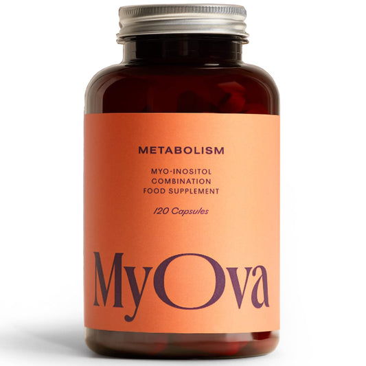 MyOva Metabolism PCOS Supplement - 120 capsules, 30-Day Supply - 2000mg - NutriGlobal