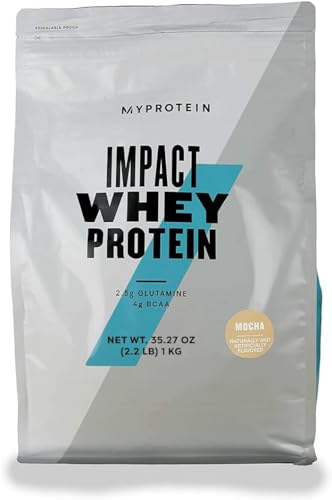 MyProtein Impact Whey Protein , Mocha Pouch, Size: 2.2lbs - NutriGlobal
