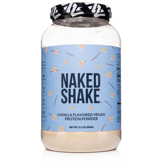 NAKED nutrition Naked Shake - Vanilla Protein Powder - Plant Based Protein Shake - NutriGlobal