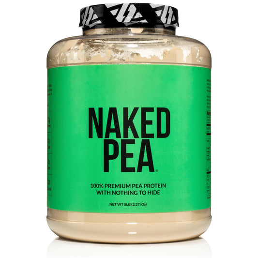 NAKED Pea - 5LB 100% Pea Protein Powder from North American Farms - Unflavored - NutriGlobal