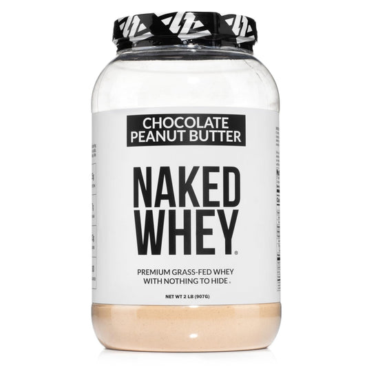 NAKED Whey Protein Powder (Chocolate PB, 2 LB) - NutriGlobal