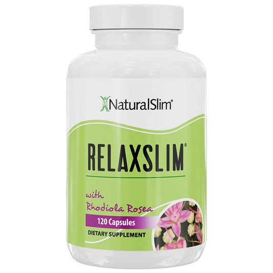 Naturalslim Relaxslim for Metabolism, Helps Control Appetite, Fat & Stress Support - Adaptogen Supplements - NutriGlobal