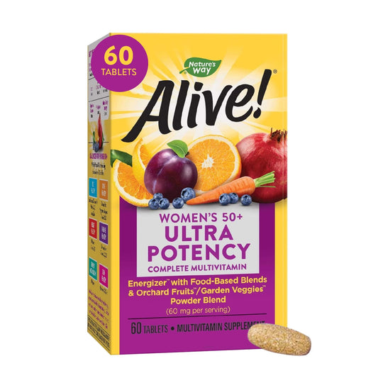 Nature’s Way Alive! Women’s 50+ Ultra Potency Complete Multivitamin - NutriGlobal