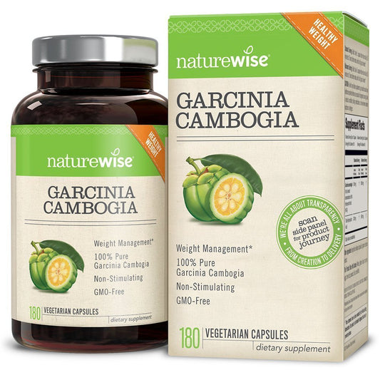 Naturewise Garcinia Cambogia (2 Month Supply) Pure Garcinia Cambogia - NutriGlobal