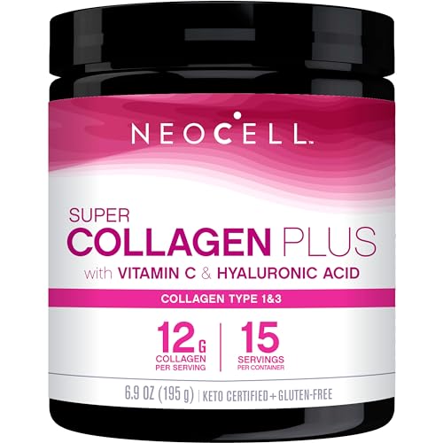 NeoCell Super Collagen Plus With Vitamin C and Hyaluronic Acid, For Skin Hydration - NutriGlobal