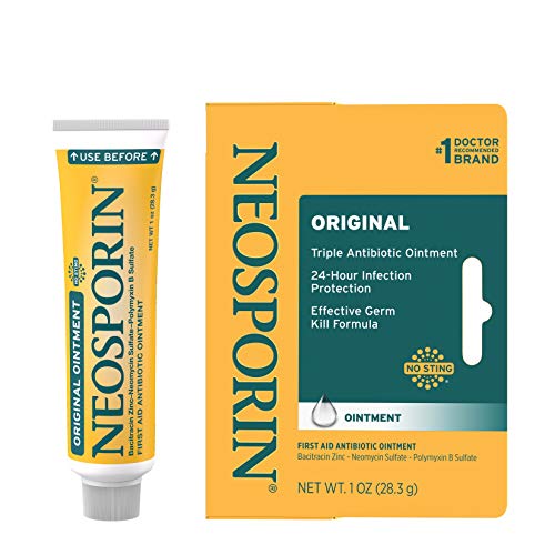 Neosporin Original Antibiotic Ointment, 24-Hour Infection Prevention , 1 oz - NutriGlobal