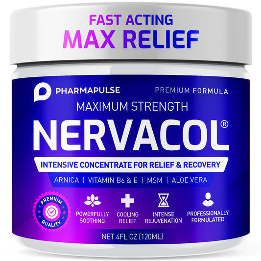 Neuropathy Nerve Therapy & Relief Cream - Maximum Strength Relief Cream for Foot - NutriGlobal