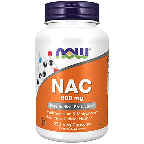 NOW Supplements, NAC (N-Acetyl Cysteine) 600 mg with Selenium & Molybdenum - NutriGlobal