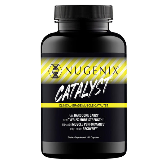 Nugenix Catalyst - Enhanced Muscle Builder and Muscle Recovery, Train Harder, Increase - NutriGlobal