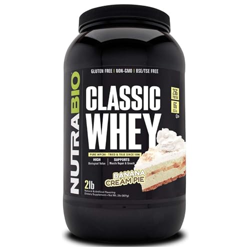 NutraBio Classic Whey Protein Powder- 25G Protein Per Scoop - Full-Spectrum Amino - NutriGlobal