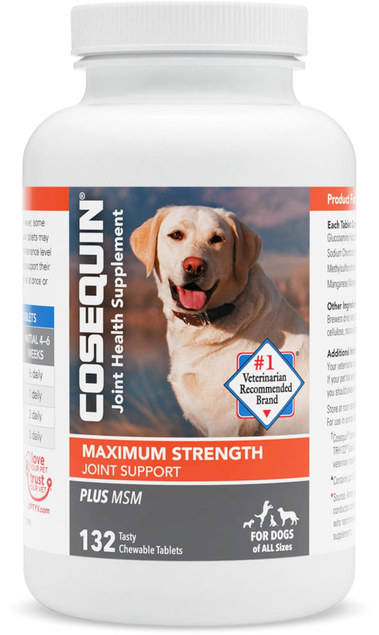 Nutramax Laboratories Cosequin Maximum Strength Joint Health Supplement for Dogs - NutriGlobal
