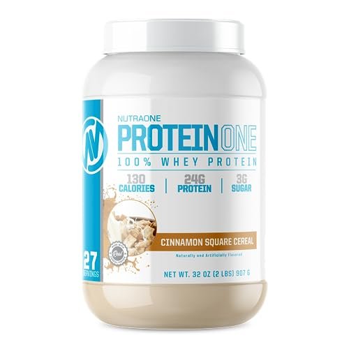 NutraOne ProteinOne Whey Protein Promote Recovery and Build Muscle with a Protein - NutriGlobal