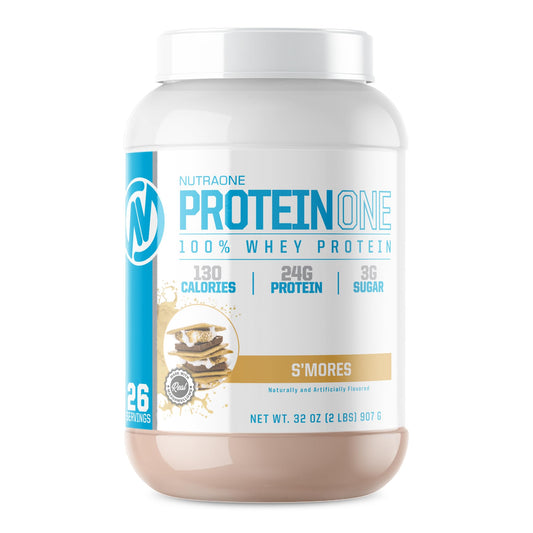 NutraOne ProteinOne Whey Protein Promote Recovery and Build Muscle with a Protein - NutriGlobal