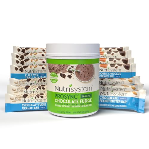 Nutrisystem® 14-Day Meal Replacement Kit with Lunch Bars & Shakes, 28 Servings - NutriGlobal