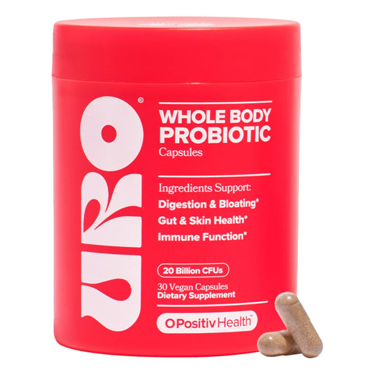O Positiv URO Women’s Probiotic – All-in-one Probiotic for Women - Vaginal, Gut, Skin, and Oral Microbiome Health – 20B+ CFUs, Licorice Root, Dandelion - NutriGlobal