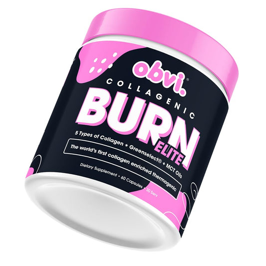 Obvi Burn Elite, Collagenic Thermogenic for Weight Loss, Boost Energy and Focus - NutriGlobal