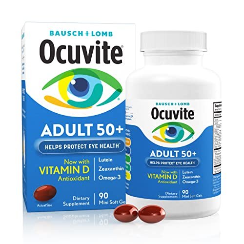 Ocuvite Eye Vitamin & Mineral Supplement, Contains Zinc, Vitamins C, E - NutriGlobal