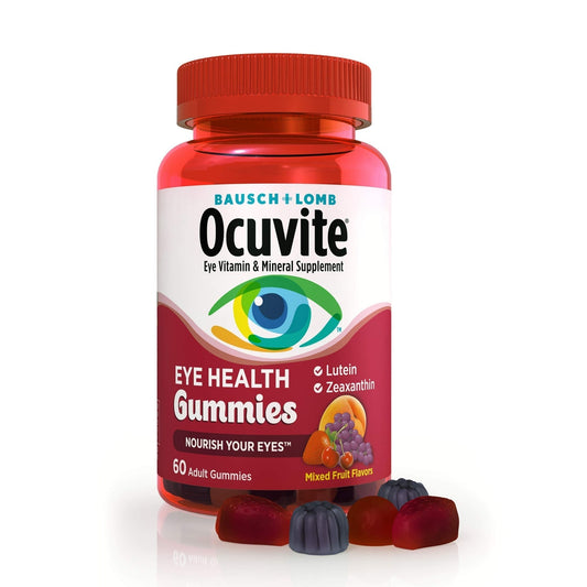 Ocuvite Vitamin & Mineral Supplement for Eye Health Adult Gummies - NutriGlobal
