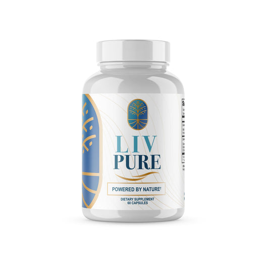 (Official 1 Month) Liv Pure Capsules Liver Detox Pills, LivPure Supplement - Live Pure Liver Detox - NutriGlobal