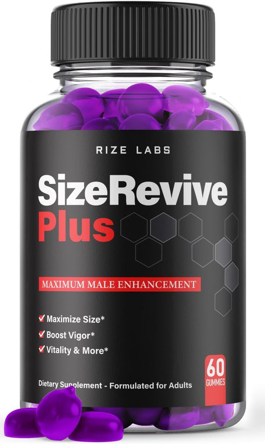 (Official) Size Revive Plus Gummies, Size Revive Plus for Men, Size Revive - NutriGlobal